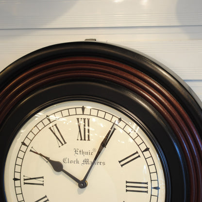 時計 壁掛け時計 掛時計 オシャレ おしゃれ ウォールクロック ウォール クロック 丸型時計 EthnicClockMakerts