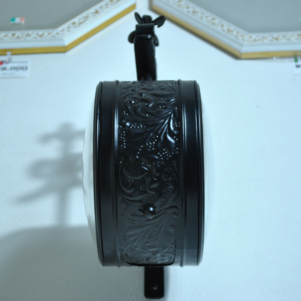 時計 駅舎時計 両面文字盤時計 壁掛け時計 掛時計 両面時計 オシャレ おしゃれ ステーションクロック ウォールクロック クロック EthnicClockMakerts 306010BK