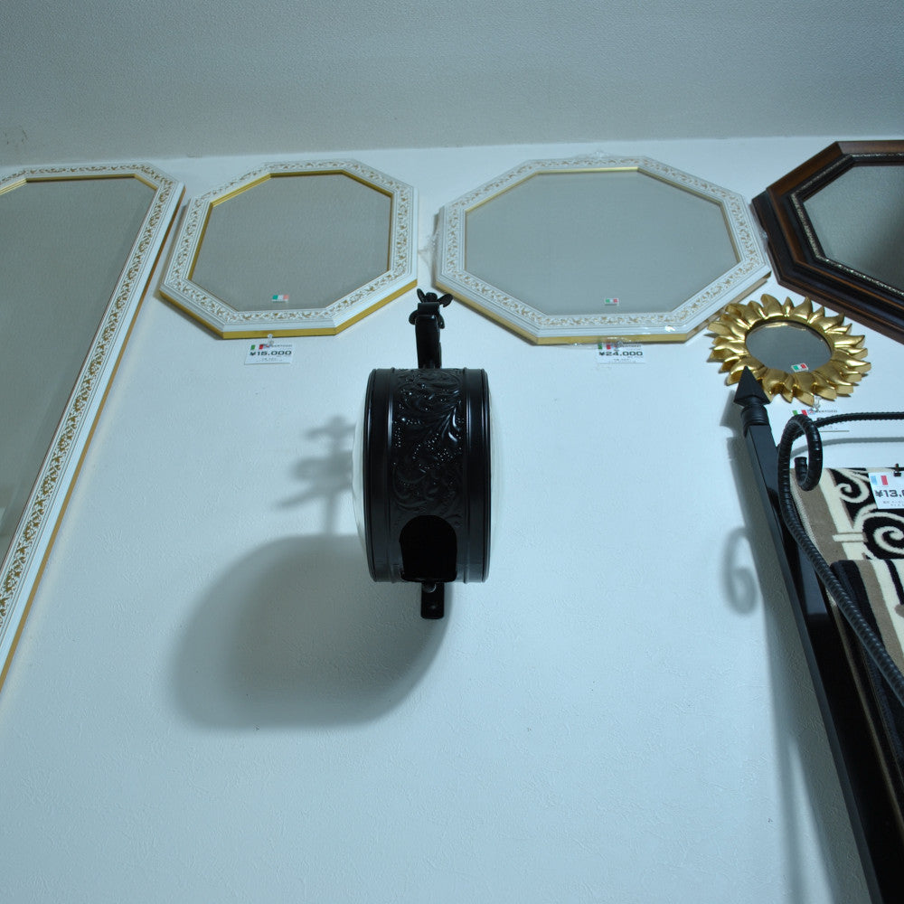 時計 駅舎時計 両面文字盤時計 壁掛け時計 掛時計 両面時計 オシャレ おしゃれ ステーションクロック ウォールクロック クロック EthnicClockMakerts 306010BK