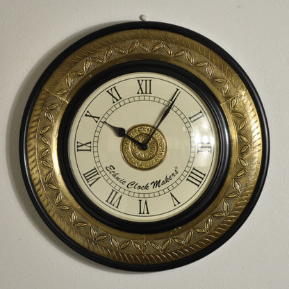 時計 壁掛け時計 掛時計 オシャレ おしゃれ ウォールクロック ウォール クロック 丸型時計 EthnicClockMakerts 306017