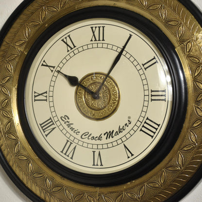 時計 壁掛け時計 掛時計 オシャレ おしゃれ ウォールクロック ウォール クロック 丸型時計 EthnicClockMakerts 306017