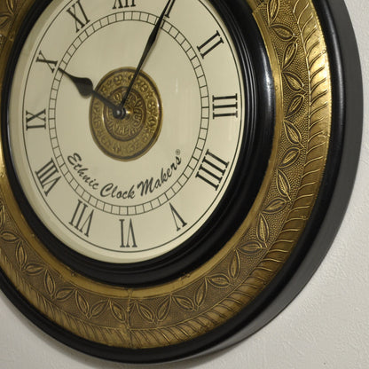 時計 壁掛け時計 掛時計 オシャレ おしゃれ ウォールクロック ウォール クロック 丸型時計 EthnicClockMakerts 306017