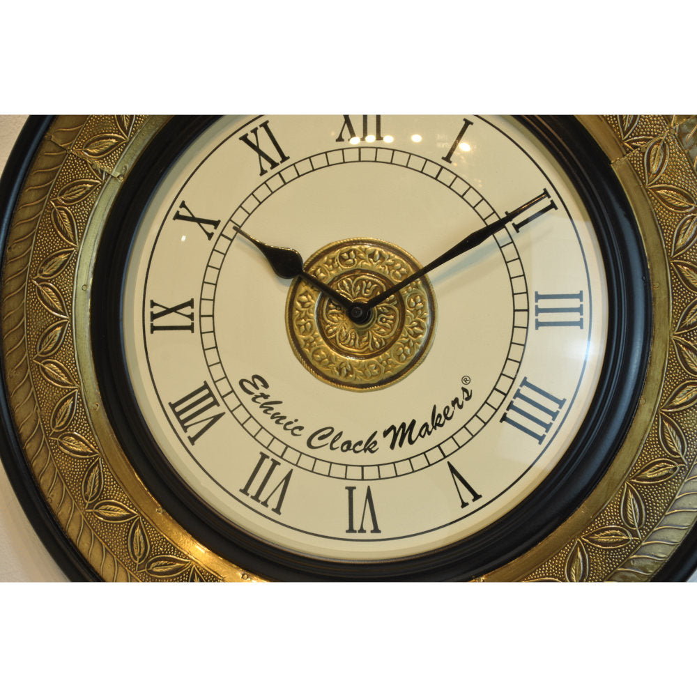 時計 壁掛け時計 掛時計 オシャレ おしゃれ ウォールクロック ウォール クロック 丸型時計 EthnicClockMakerts 306017