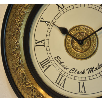 時計 壁掛け時計 掛時計 オシャレ おしゃれ ウォールクロック ウォール クロック 丸型時計 EthnicClockMakerts 306017