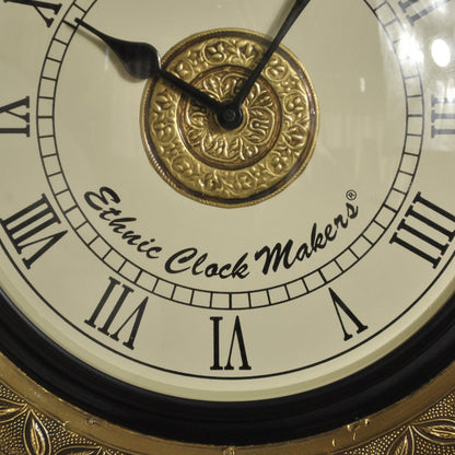 時計 壁掛け時計 掛時計 オシャレ おしゃれ ウォールクロック ウォール クロック 丸型時計 EthnicClockMakerts 306017