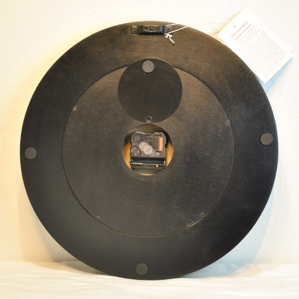 時計 壁掛け時計 掛時計 オシャレ おしゃれ ウォールクロック ウォール クロック 丸型時計 EthnicClockMakerts 306017