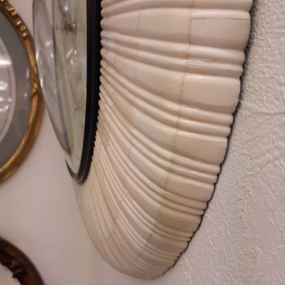 時計 掛時計 ウォールクロック 丸 象嵌 BONE ボーン Ethnic clock Makerts エスニック クロック マーケット 0328018 クラシック