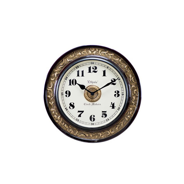 時計 壁掛け時計 掛時計 オシャレ おしゃれ ウォールクロック ウォール クロック 丸型時計 EthnicClockMakerts 306023