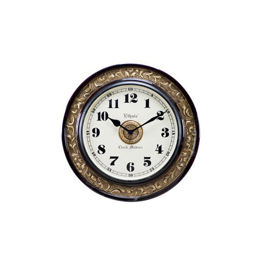 時計 壁掛け時計 掛時計 オシャレ おしゃれ ウォールクロック ウォール クロック 丸型時計 EthnicClockMakerts 306023