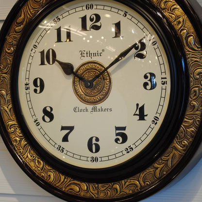 時計 壁掛け時計 掛時計 オシャレ おしゃれ ウォールクロック ウォール クロック 丸型時計 EthnicClockMakerts 306023