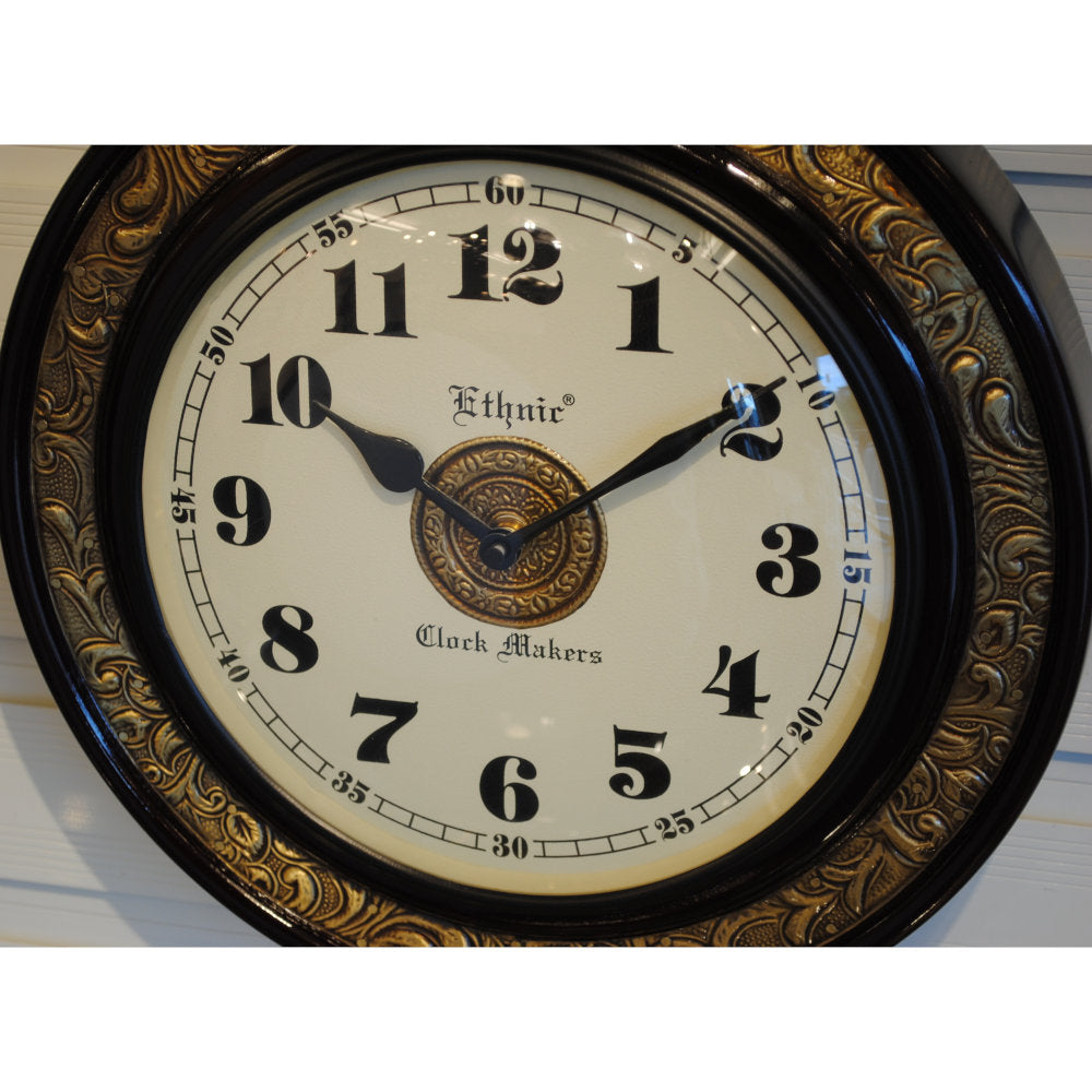 時計 壁掛け時計 掛時計 オシャレ おしゃれ ウォールクロック ウォール クロック 丸型時計 EthnicClockMakerts 306023