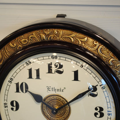 時計 壁掛け時計 掛時計 オシャレ おしゃれ ウォールクロック ウォール クロック 丸型時計 EthnicClockMakerts 306023