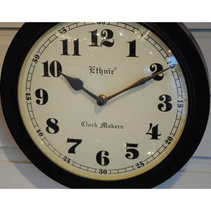 時計 掛時計 おしゃれ ウォール クロック アンティーク クラシック アイアン 丸 Ethnic clock Makerts エスニック クロック マーケット 306024