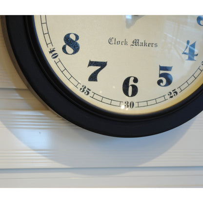 時計 掛時計 おしゃれ ウォール クロック アンティーク クラシック アイアン 丸 Ethnic clock Makerts エスニック クロック マーケット 306024