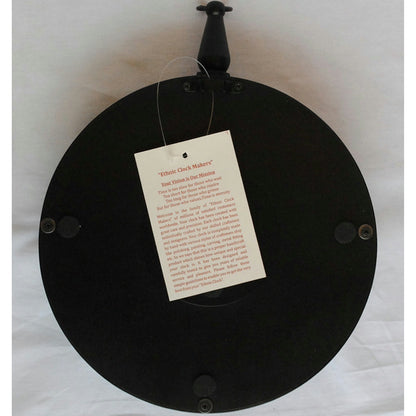 時計 掛時計 おしゃれ ウォール クロック アンティーク クラシック アイアン 丸 Ethnic clock Makerts エスニック クロック マーケット 306024