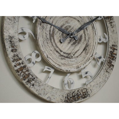 時計 壁掛け時計 オシャレ 丸 アンティーク風 掛時計 スケルトン カフェ クラシック ウォールクロック EthnicClockMakerts 306028