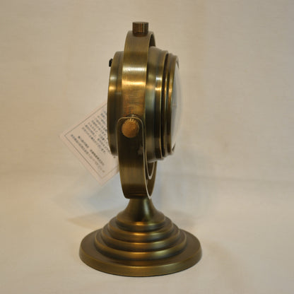 時計 天球儀型 置時計 天球儀型置時計 天球儀型時計 インテリア時計 真鍮製時計 インテリア雑貨 テーブルクロック アンティーク風置時計 真鍮雑貨 310005