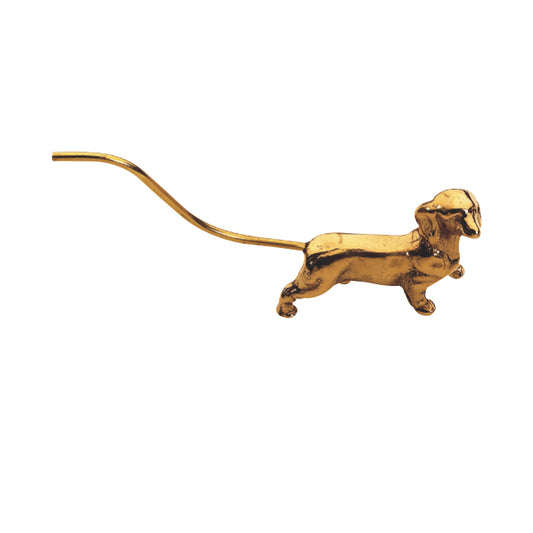 リングホルダー DOG ダックスフンド STILARS スティラーズ 真鍮 ブラス イタリア製 アンティーク調 雑貨 388284