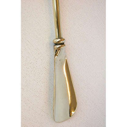 靴ベラ シューホーン イタリア製 おしゃれ くつべら 真鍮 スタイリッシュ 玄関雑貨 イタリーの靴べら ホース ロング 馬 スティラーズ 雑貨 388281