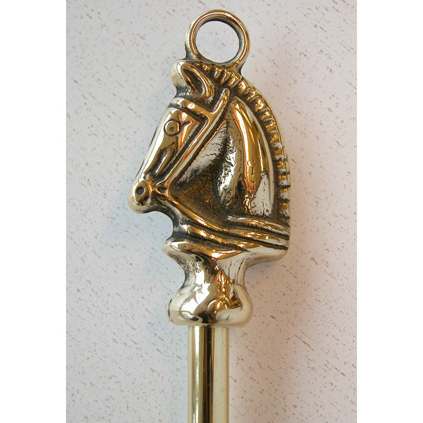 靴ベラ シューホーン イタリア製 おしゃれ くつべら 真鍮 スタイリッシュ 玄関雑貨 イタリーの靴べら ホース 馬 スティラーズ ブラス アンティーク調 雑貨 388282