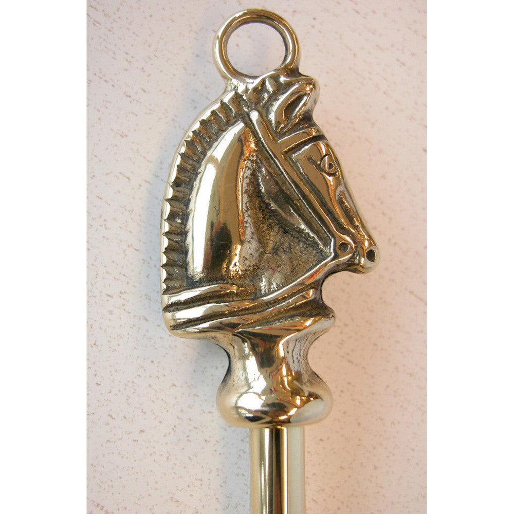 靴ベラ シューホーン イタリア製 おしゃれ くつべら 真鍮 スタイリッシュ 玄関雑貨 イタリーの靴べら ホース 馬 スティラーズ ブラス アンティーク調 雑貨 388282