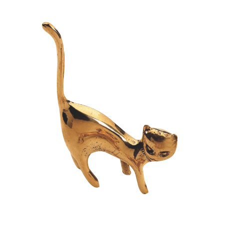 リングホルダー CAT 猫 STILARS スティラーズ 真鍮 ブラス イタリア製 アンティーク調 雑貨 388283