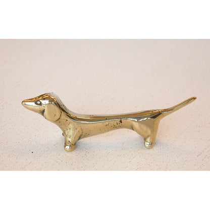 カトラリーレスト 箸置き DOG ダックスフンド STILARS スティラーズ 真鍮 ブラス イタリア製 アンティーク調 雑貨 388285