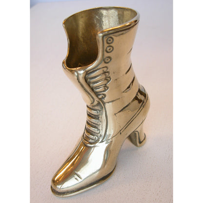 ブーツ 靴 パスタスケール ペン立て 真鍮 ブラス イタリア製 アンティーク調 雑貨 388286