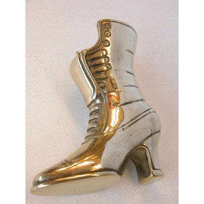 ブーツ 靴 パスタスケール ペン立て 真鍮 ブラス イタリア製 アンティーク調 雑貨 388286