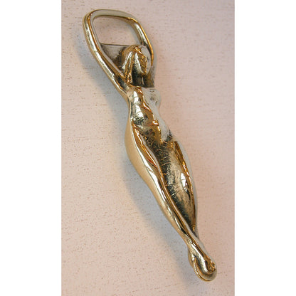 オープナー 栓抜き 裸婦栓抜き 真鍮 ブラス イタリア製 アンティーク調 雑貨 388288