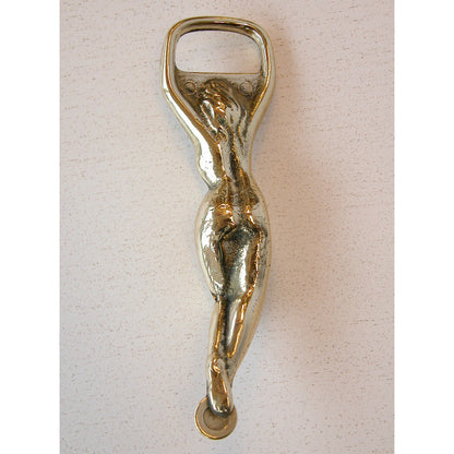 オープナー 栓抜き 裸婦栓抜き 真鍮 ブラス イタリア製 アンティーク調 雑貨 388288