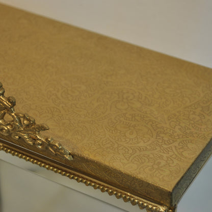 アクセサリーキャビネット キュリオケース 真鍮製 ガラスケース 2段キャビネット ガラスドアキャビネット アクセサリーケース ディスプレイキャビネット 7347092