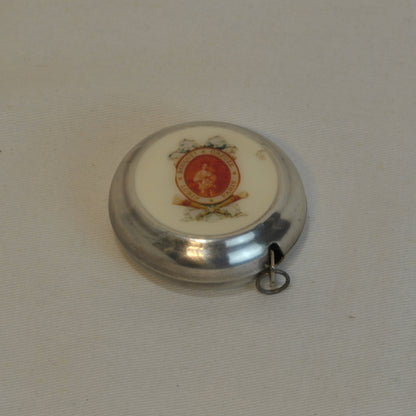 メジャー 巻き尺 七宝焼き 真鍮製 雑貨 計測器 物差し アンティーク風メジャー 真鍮雑貨 7347096