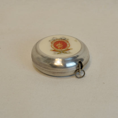 メジャー 巻き尺 七宝焼き 真鍮製 雑貨 計測器 物差し アンティーク風メジャー 真鍮雑貨 7347096