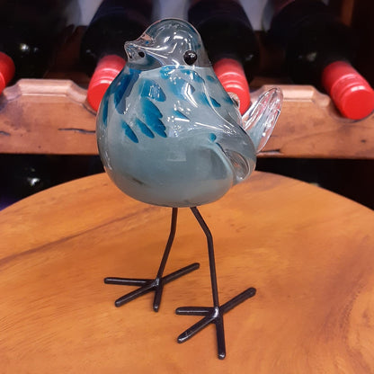 鳥 置物 オブジェ ガラス グラスオブジェ バードグラス かわいい インテリア 雑貨 ガラスのオブジェ ガラスバード 7688018