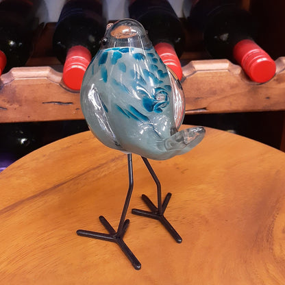 鳥 置物 オブジェ ガラス グラスオブジェ バードグラス かわいい インテリア 雑貨 ガラスのオブジェ ガラスバード 7688018