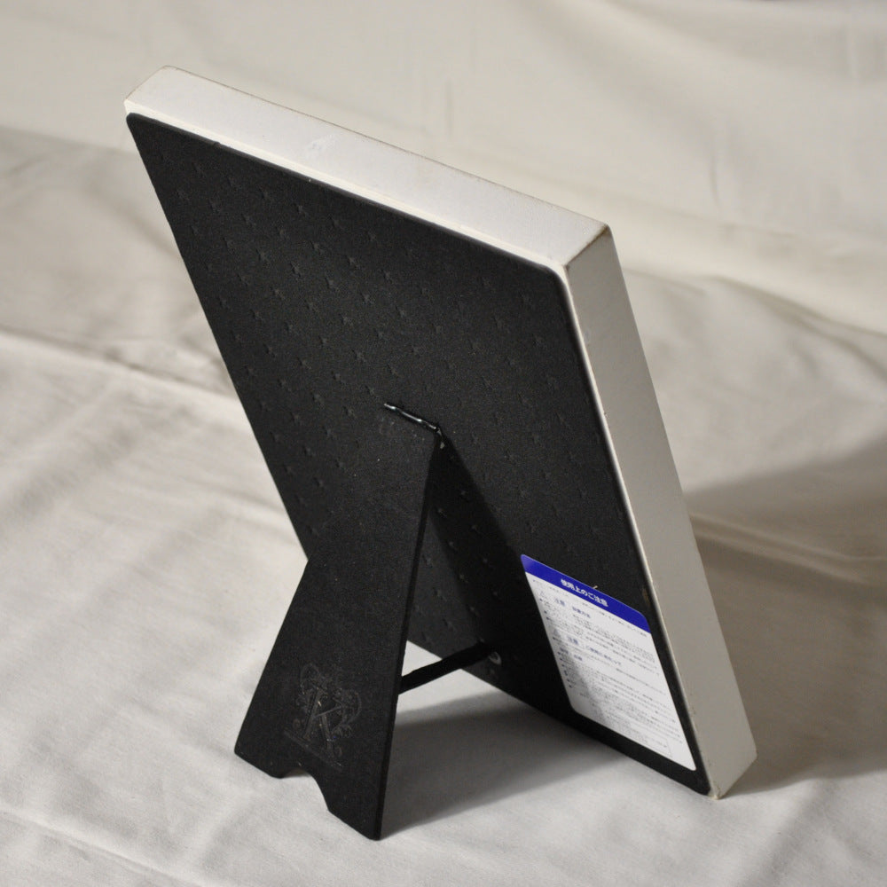 スタンドミラー 卓上ミラー ミラー 置き鏡 オシャレ アンティーク風 クラシック フレンチ ホワイト エレガント 姫家具 かわいい 883022WH