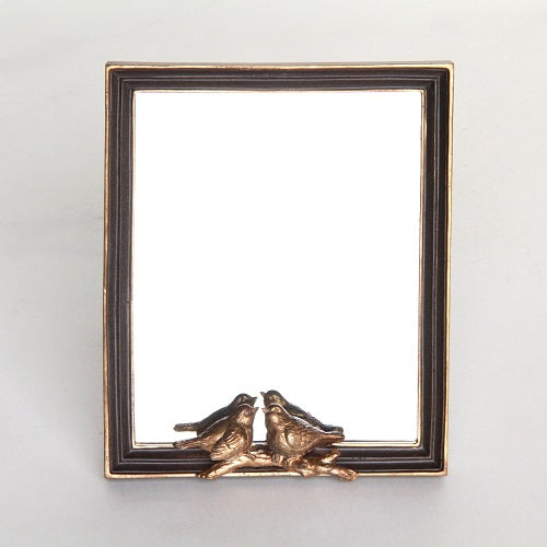 スタンドミラー 卓上ミラー ミラー 置き鏡 オシャレ アンティーク風 クラシック フレンチ ゴールド エレガント 姫家具 かわいい 883023GD